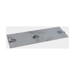 Plaque de serrage pot de combustion