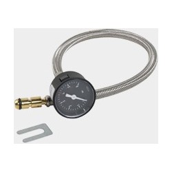 Manomètre 0-6 bar avec tube souple