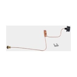 Manomètre NG27 0-4 bars avec capillaire