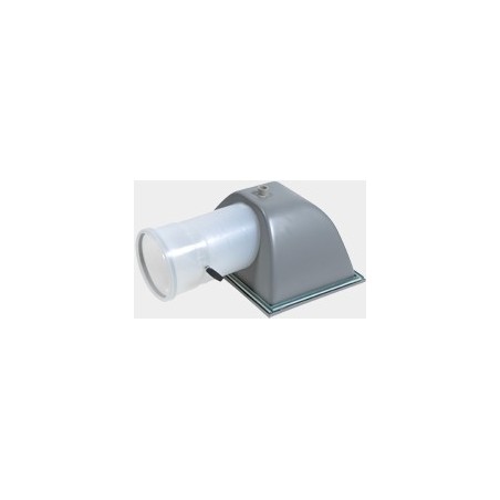 Pièce détachée Viessmann Boîte de fumées avec clapet n° 7837384 Pièce détachée Viessmann Boîte de fumées avec clapet n° 7837384