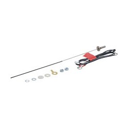 Anode avec câble de raccordement
