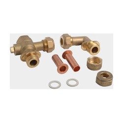 Pièce détachée Viessmann Console raccord eau chaude n° 7825641