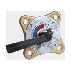 Ensemble papillon vanne 4 voies DN 20