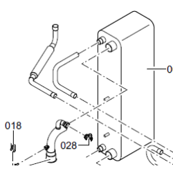 Pièce détachée Viessmann Condenseur CB60-90 n° 7832373