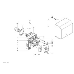 Pièce détachée Viessmann Bruleur fioul Caloflame 100 18-20kW n° 717...
