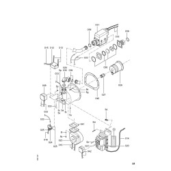 Brûleur Matrix CM3 115/105 kW gaz nat