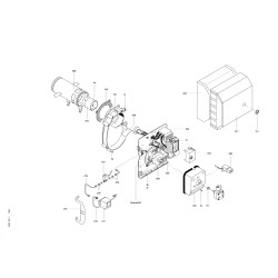 Pièce détachée Viessmann Bruleur Mazout Unit VBE15 n° 7259507