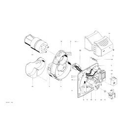 Pièce détachée Viessmann Brûleur Rotrix EV sans capot 22kw n° 7318986