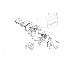 Pièce détachée Viessmann Bruleur Unit 14-19 kW Nbn avec n° 7218570