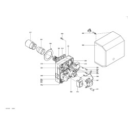 Pièce détachée Viessmann Caloflame 200 brûleur mazout VEK 18 kW n° ...