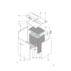 Pièce détachée Viessmann Chaudière Vitogas 100 GS1B 18 kW BE n° 719...