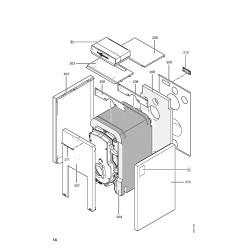 Pièce détachée Viessmann Chaudière Vitorond 200 VR2A 40 kW bloc n° ...