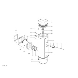 Pièce détachée Viessmann Corps boiler Vitocell-V 300 n° 7265153
