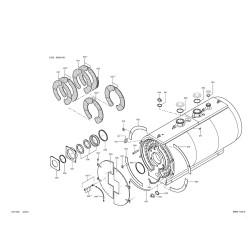Pièce détachée Viessmann Corps chaud M241 2600kW 6bar n° 7143804