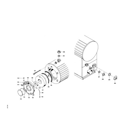 Pièce détachée Viessmann Corps Chaud.-Vertomat VSB13 n° 7307018 Pièce détachée Viessmann Corps Chaud.-Vertomat VSB13 n° 7307018
