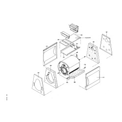 Pièce détachée Viessmann Corps Chaudiere BRA 22 kW n° 7312538