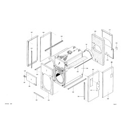 Pièce détachée Viessmann Corps chaudière ED028 n° 7324055