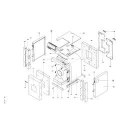 Pièce détachée Viessmann Corps chaudière RG412 n° 7222850