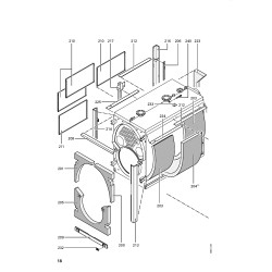 Pièce détachée Viessmann Corps chaudière SX1 650 kW n° 7143286