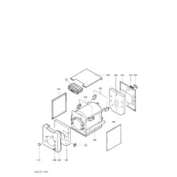 Pièce détachée Viessmann Corps chaudière VB2 40 kW n° 7242177