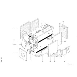 Pièce détachée Viessmann Corps chaudière ZA175 n° 7323730