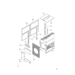 Pièce détachée Viessmann Corps de chaudière CR3 895 kW compact n° 7...