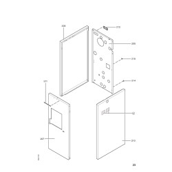 Pièce détachée Viessmann Corps de chaudière RS2A/RO2A 33 kW n° 7275532