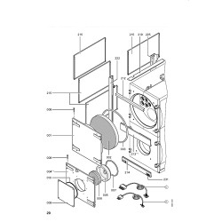 Pièce détachée Viessmann Corps de chaudière TZ3 1750 kW n° 7143257