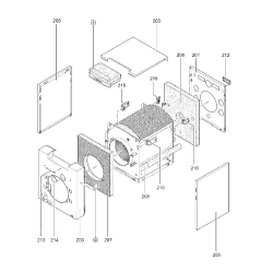 Pièce détachée Viessmann Corps de chaudière VB2A 15 kW n° 7185087
