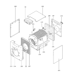 Pièce détachée Viessmann Corps de chaudière VB2A 33 kW n° 7185091