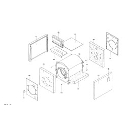 Pièce détachée Viessmann Corps de chaudière VM040 n° 7516606