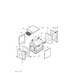 Pièce détachée Viessmann Corps de chaudière VT3 18 kW n° 7242192