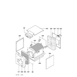 Pièce détachée Viessmann Corps de chaudière VX2 18kW n° 7173860