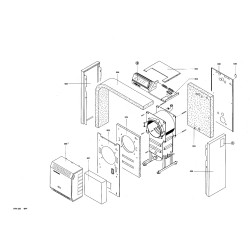 Pièce détachée Viessmann CORPS DE CONDENSOLA 024kW n° 7226129