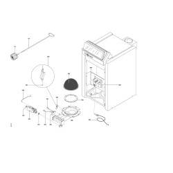 Pièce détachée Viessmann CORPS DE RTF 18kW (VERSION ALL) n° 7518343