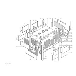 Pièce détachée Viessmann CORPS DE SXD 1450kW n° 7143293