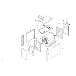 Pièce détachée Viessmann CORPS DE VBA 22 kW n° 7515052