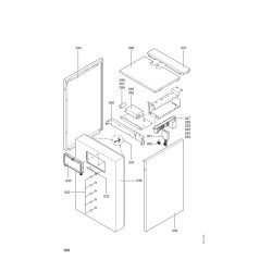 Pièce détachée Viessmann Corps Vitocal 200-G BWP 9,6kW n° 7267008