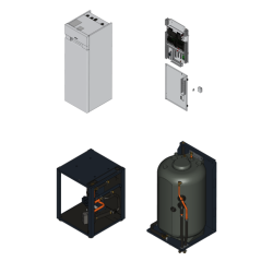 Pièce détachée Viessmann Corps Vitocal 222-S AWT-AC 221.A07 n° 7452479