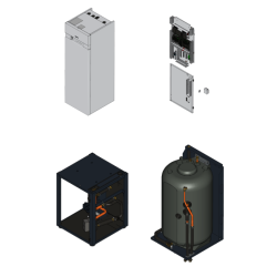 Pièce détachée Viessmann Corps Vitocal 222-S AWT-AC 221.A13 n° 7452480
