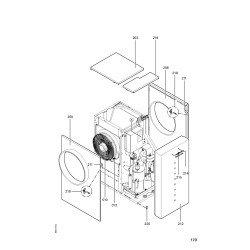 Pièce détachée Viessmann Corps Vitocal 350-A 114 n° 7267005
