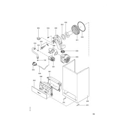 Pièce détachée Viessmann Corps Vitodens 100 WB1A d.S. 30kW NL n° 72...