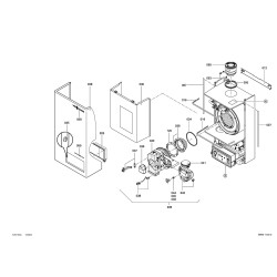 Pièce détachée Viessmann Corps Vitodens 200 26,3/24kW s.serv.Prop n...