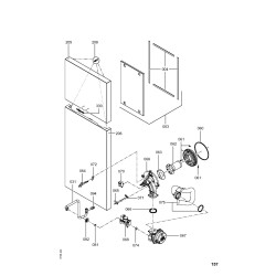 Pièce détachée Viessmann Corps Vitodens 222-F FR2B 19 kW n° 7441194