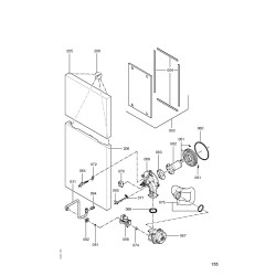 Pièce détachée Viessmann Corps Vitodens 222-F FS2B 35 kW n° 7438006