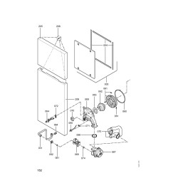 Pièce détachée Viessmann Corps Vitodens 333-F FR3B 26 kW n° 7438001