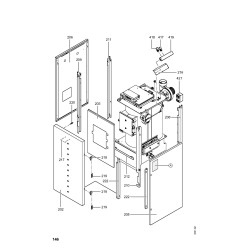 Pièce détachée Viessmann Corps Vitoligno 300-P VL3B 48 kW n° 7452279
