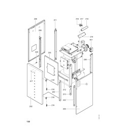 Pièce détachée Viessmann Corps Vitoligno 300-P VL3B 48kW n° 7424211
