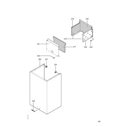 Pièce détachée Viessmann Corps Vitopend 100-W WH1D DS VMC 24kW n° 7...