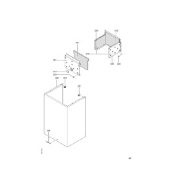 Pièce détachée Viessmann Corps Vitopend 100-W WHKB 25kW chem.VMC n°...